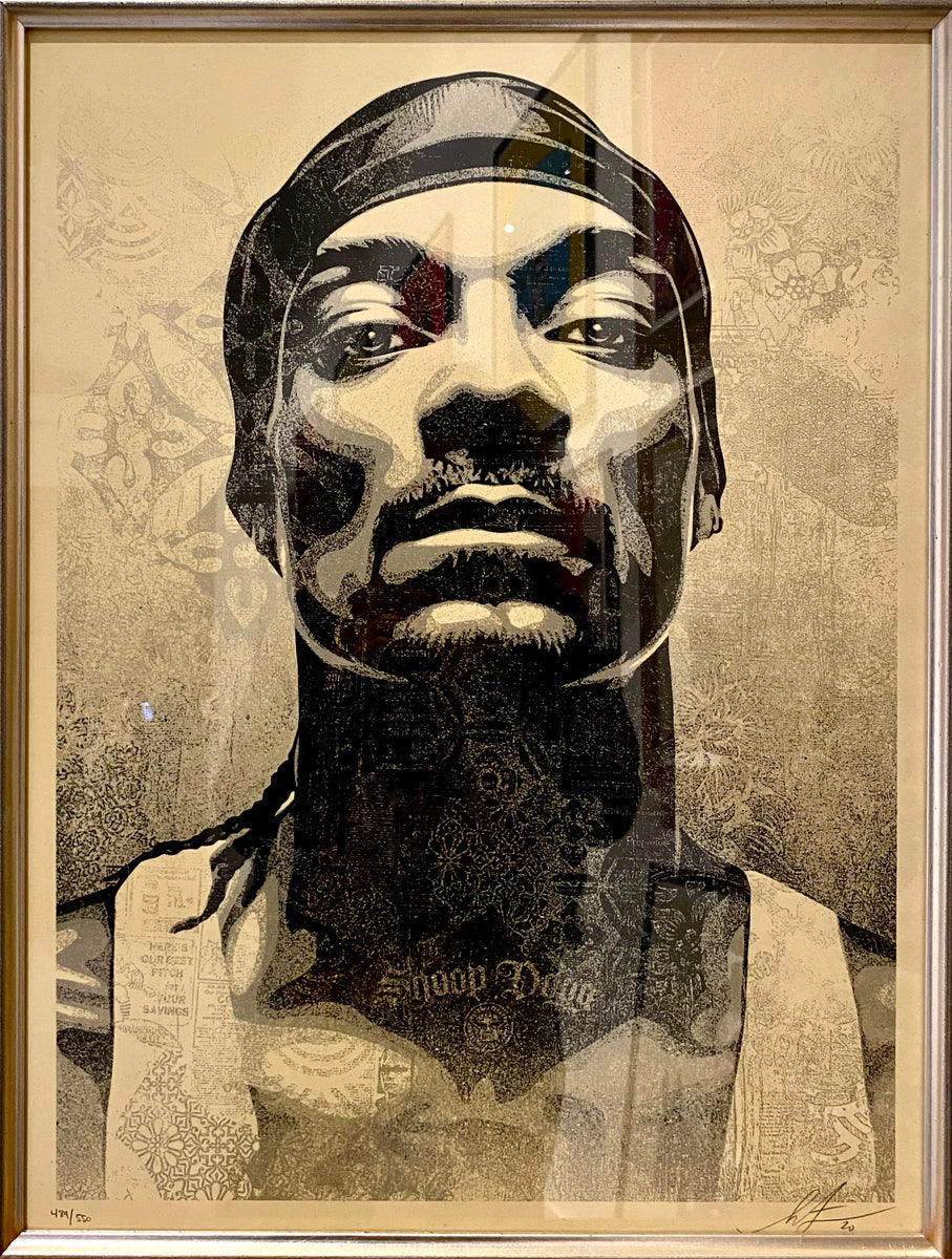 Shepard Fairey (OBEY) - Snoop D-O Double G – Exclusiveurbanart Shepard Fairey (OBEY) - Snoop D-O Double G – Exclusiveurbanart