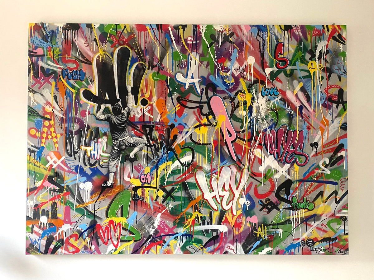 MARTIN WHATSON - ROCK CLIMBER – Exclusiveurbanart