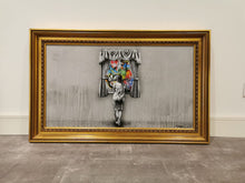 Load image into Gallery viewer, MARTIN WHATSON - FIGURE AT THE WINDOW REVERSE UNIQUE CANVAS