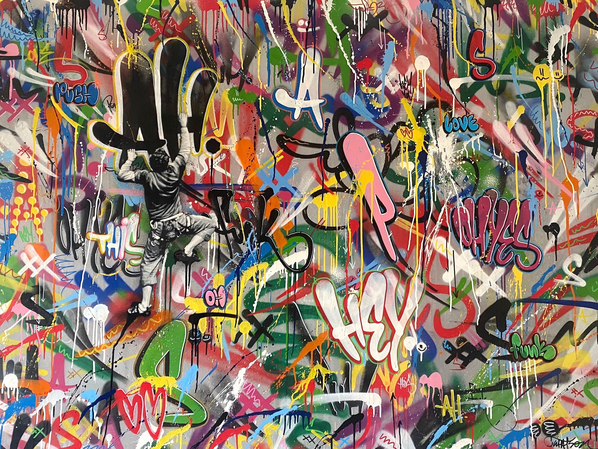 MARTIN WHATSON - ROCK CLIMBER – Exclusiveurbanart