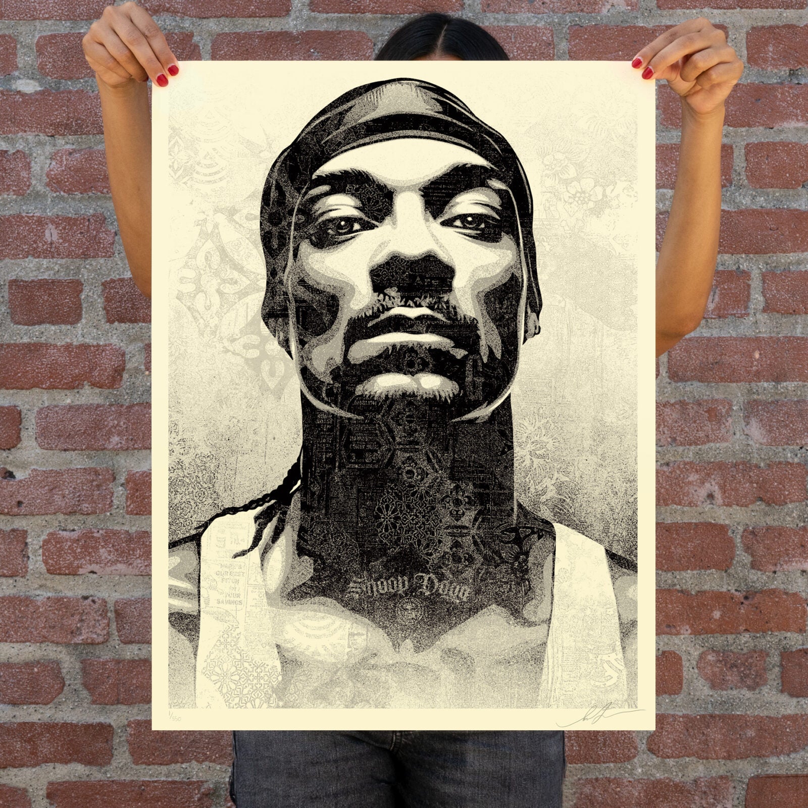 Shepard Fairey (OBEY) - Snoop D-O Double G – Exclusiveurbanart