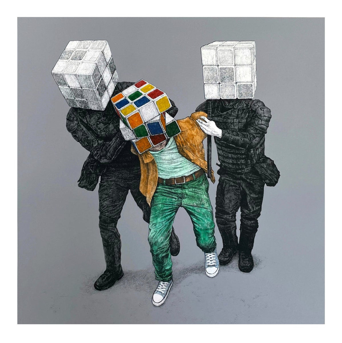 RUSTAM QBIC - NOT DRESSED FOR THE WEATHER – Exclusiveurbanart