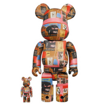 Load image into Gallery viewer, KiwiKong red + be@rbrick Keith Haring #8 400% + be@rbrick Andy Wharol &amp; Jean Michael Basquiat #2
