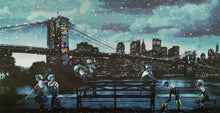 Load image into Gallery viewer, ROAMCOUCH - RAINBOW INCLUDING BROOKLYN BRIDGE TAG ED BLUE
