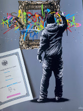 Load image into Gallery viewer, MARTIN WHATSON - FRAMED GREY P.P. HAND FINISHED
