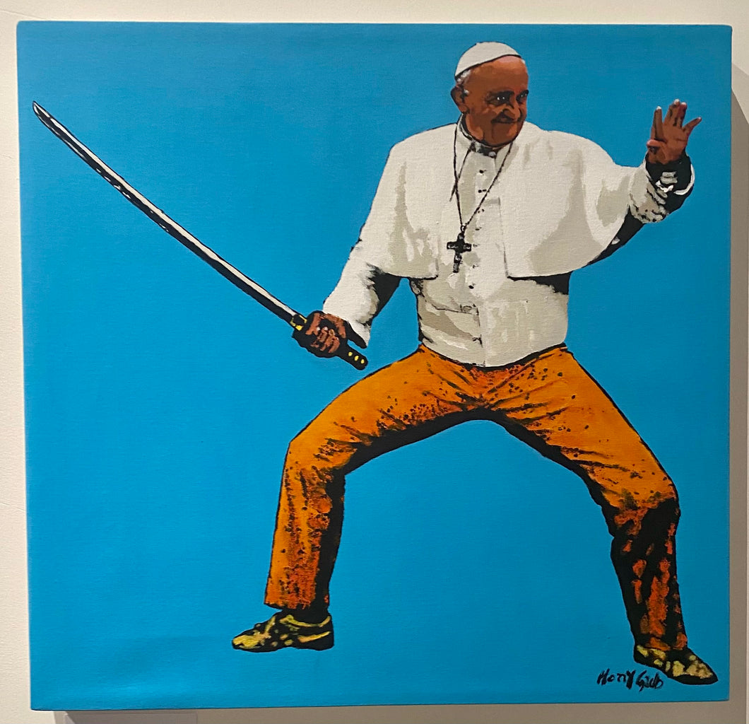 HARRY GREB - KILL POPE (BLUE)
