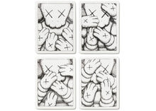 Load image into Gallery viewer, KAWS -URGE FOUR PLATE PRINT SET FRAMED
