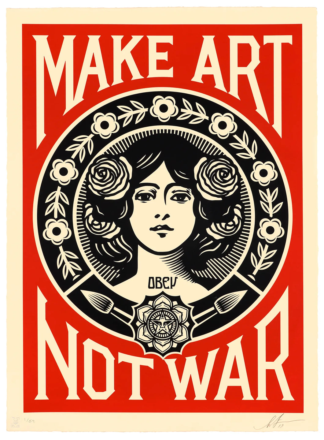 OBEY - MAKE ART NOT WAR