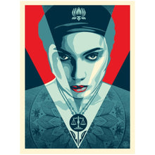 Load image into Gallery viewer, SHEPARD FAIREY -JUSTICE WOMEN RED
