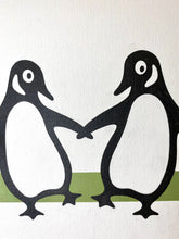 Load image into Gallery viewer, JAMESON ROBINSON - DANCING PENGUINS and  BARCODE PENGUIN BRICK reserved
